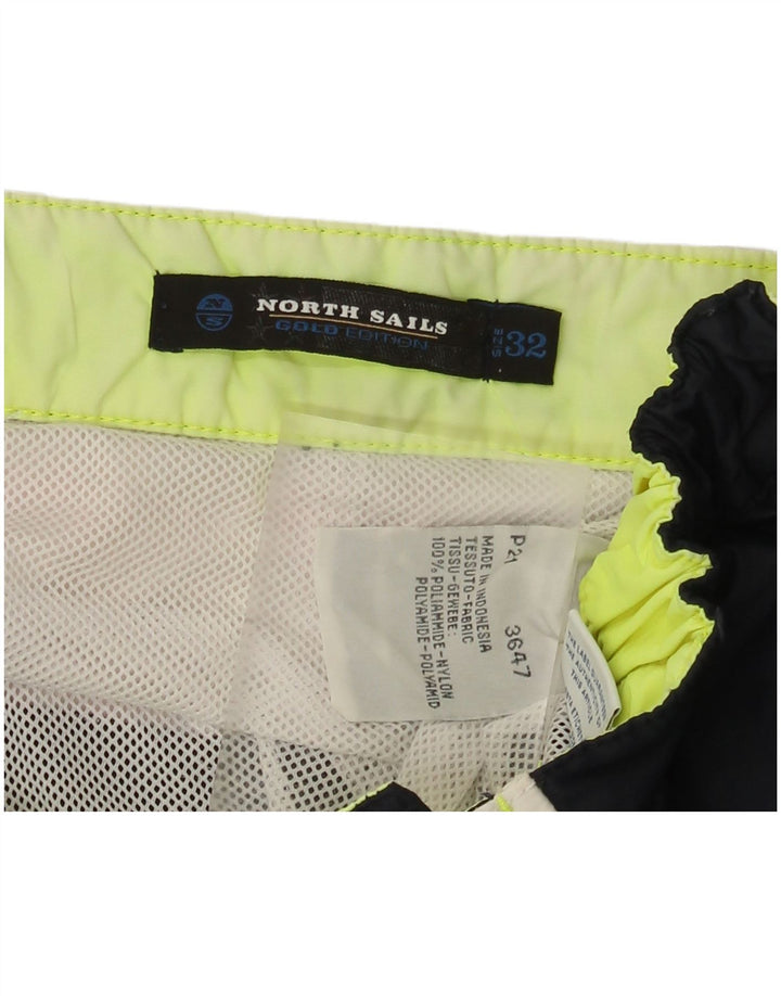 North Sails Short de Bain Gold Edition W32 Homme Bleu Marine Moyen