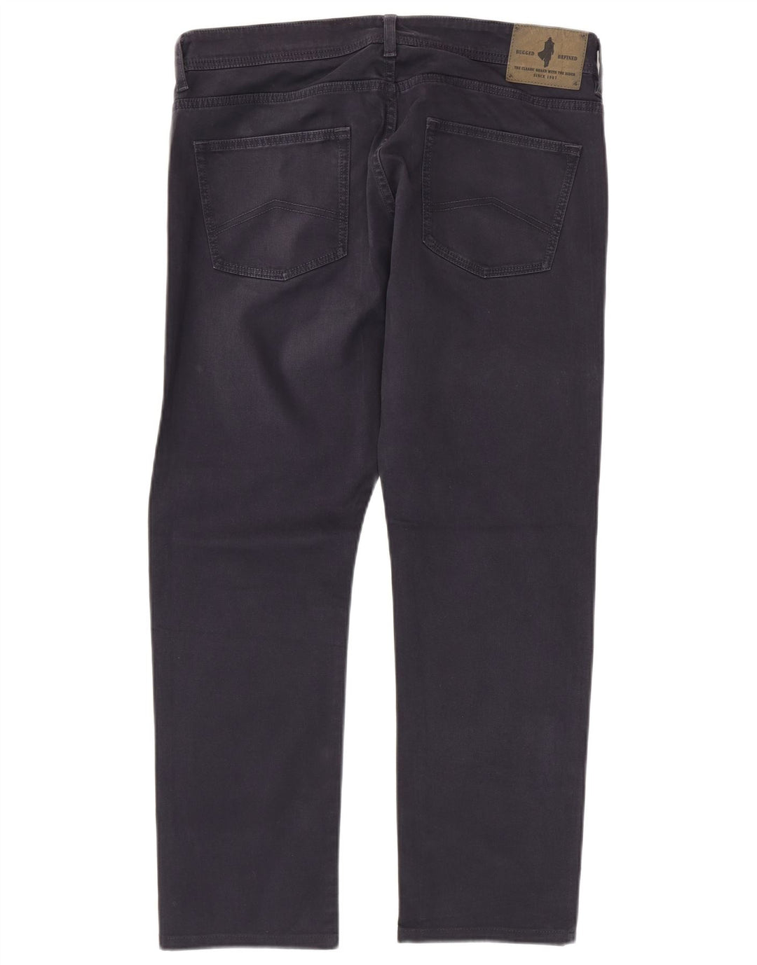 Marlboro Classics Jean fuselé régulier pour homme W33 L28 bleu marine en coton