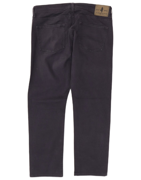 Marlboro Classics Jean fuselé régulier pour homme W33 L28 bleu marine en coton