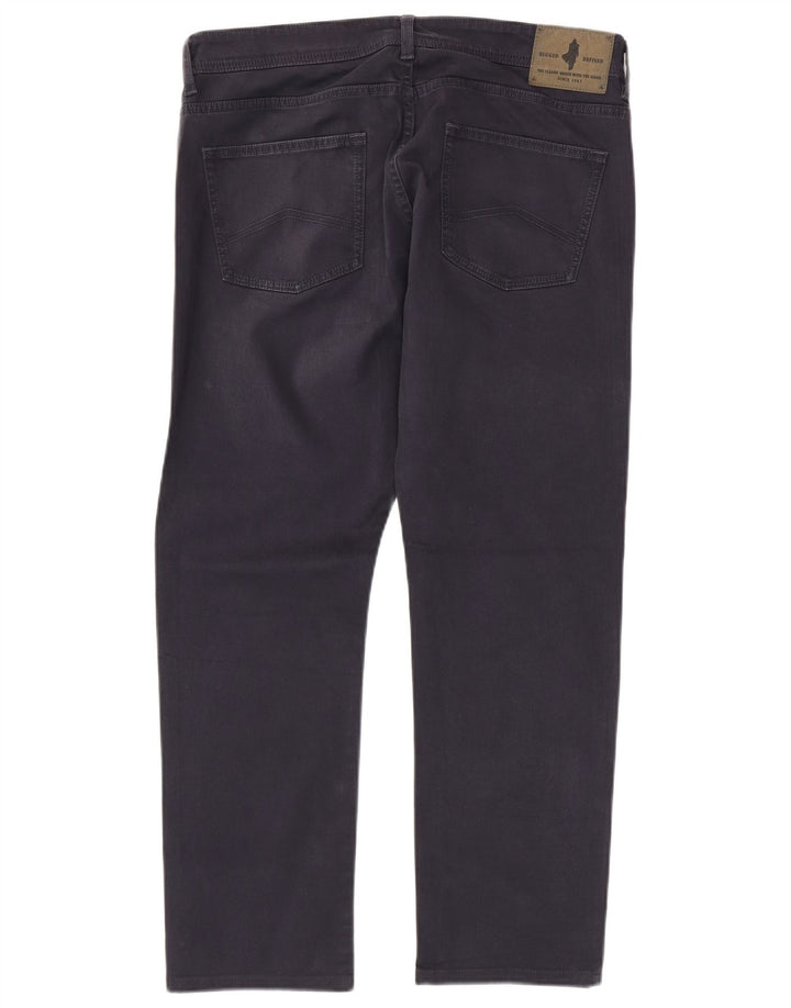 Marlboro Classics Jean fuselé régulier pour homme W33 L28 bleu marine en coton