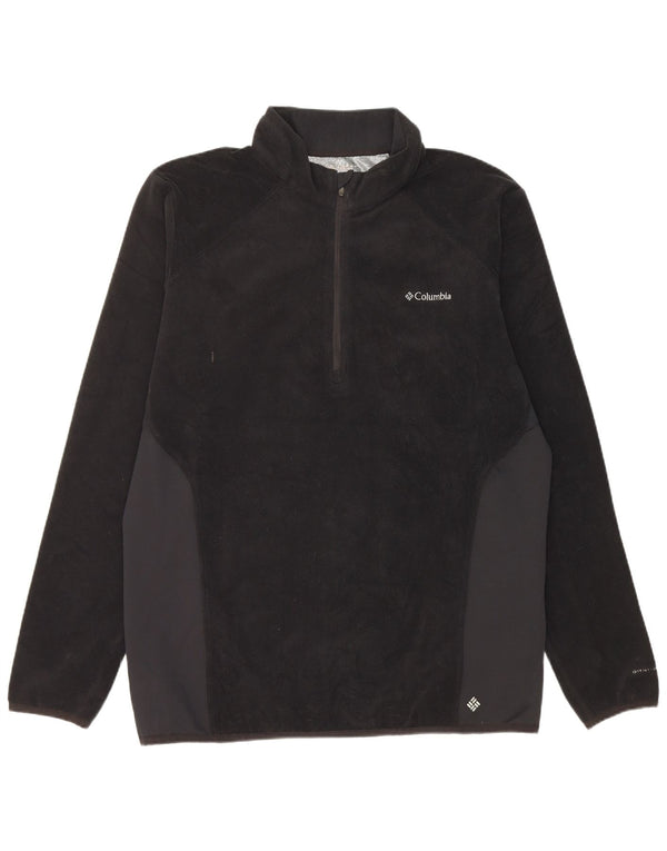 Columbia Pull Polaire Omni-Shade Zip Neck XL Homme Noir Colorblock