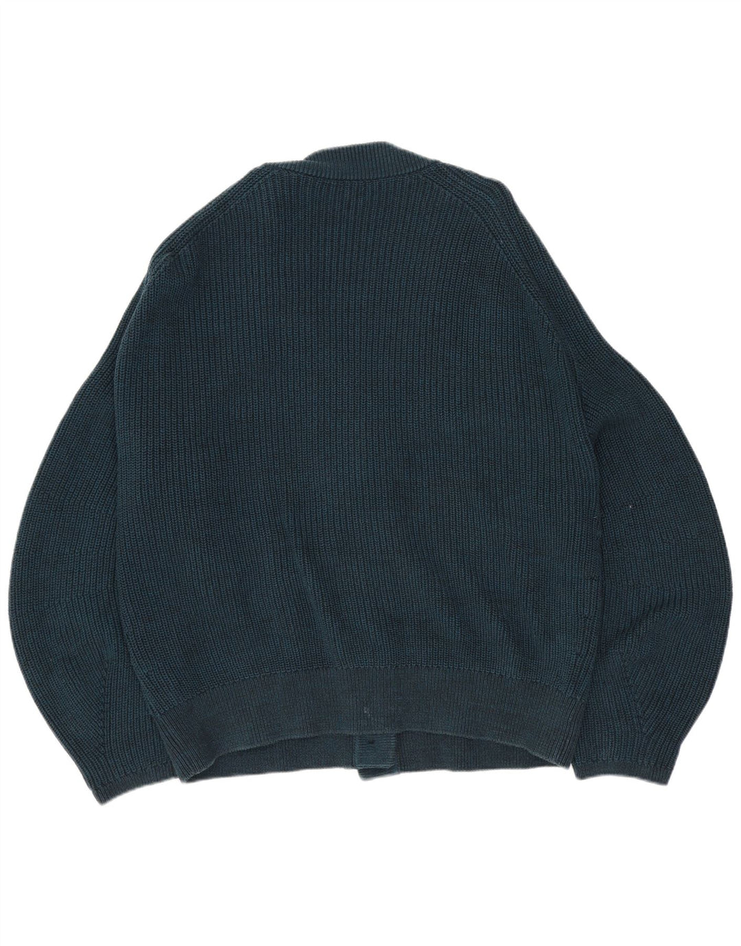 COS Cardigan surdimensionné à manches 3/4 pour femme UK 10 Petit Bleu marine