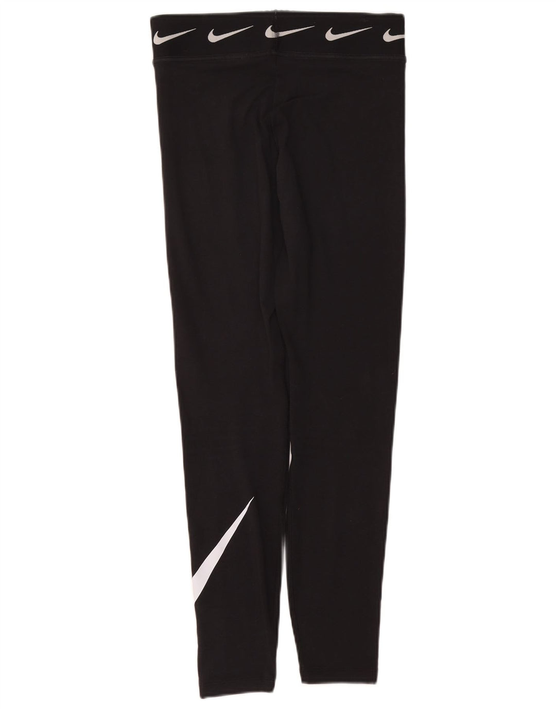 Nike Leggings graphiques pour femmes UK 12 coton noir moyen