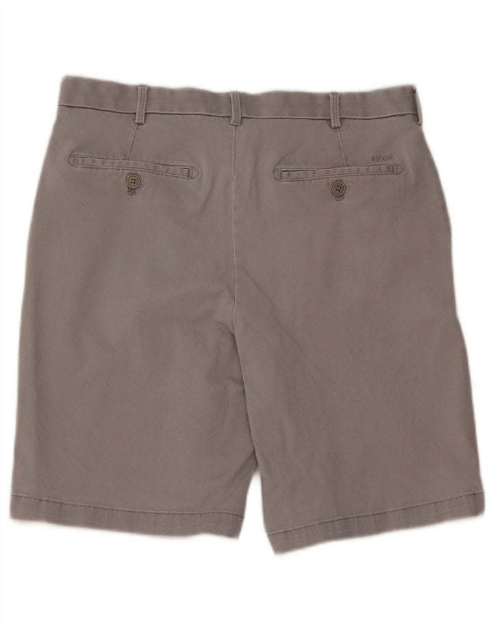 IZOD Short Chino Homme Salt Water W32 Gris Moyen Coton