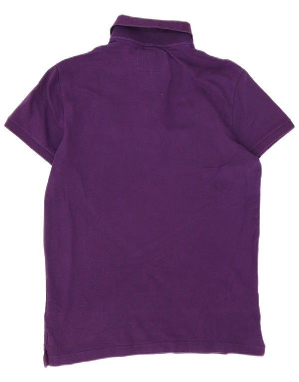 Hollister Polo Homme Petit Violet Coton