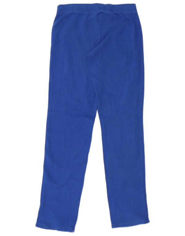 Hollister Pantalon de survêtement graphique pour femme UK 10 Small Bleu Coton