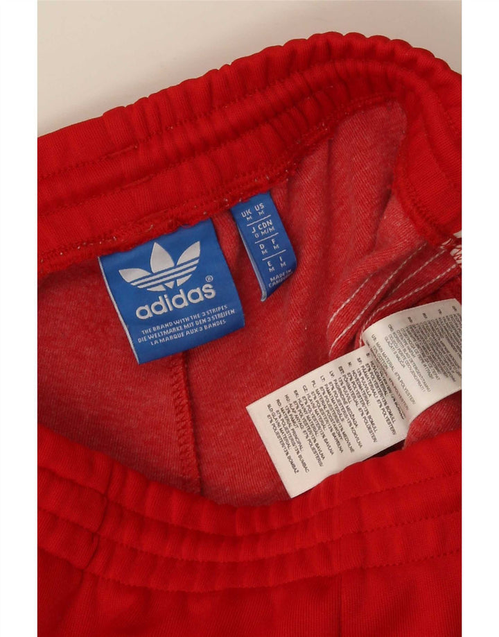 Adidas Pantalon de survêtement pour homme Rouge moyen Polyester