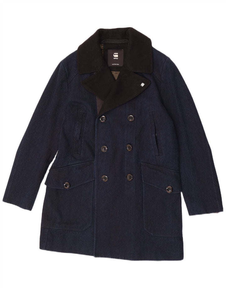 G-Star Caban Homme Taille 40 Grand Coton Bleu Marine