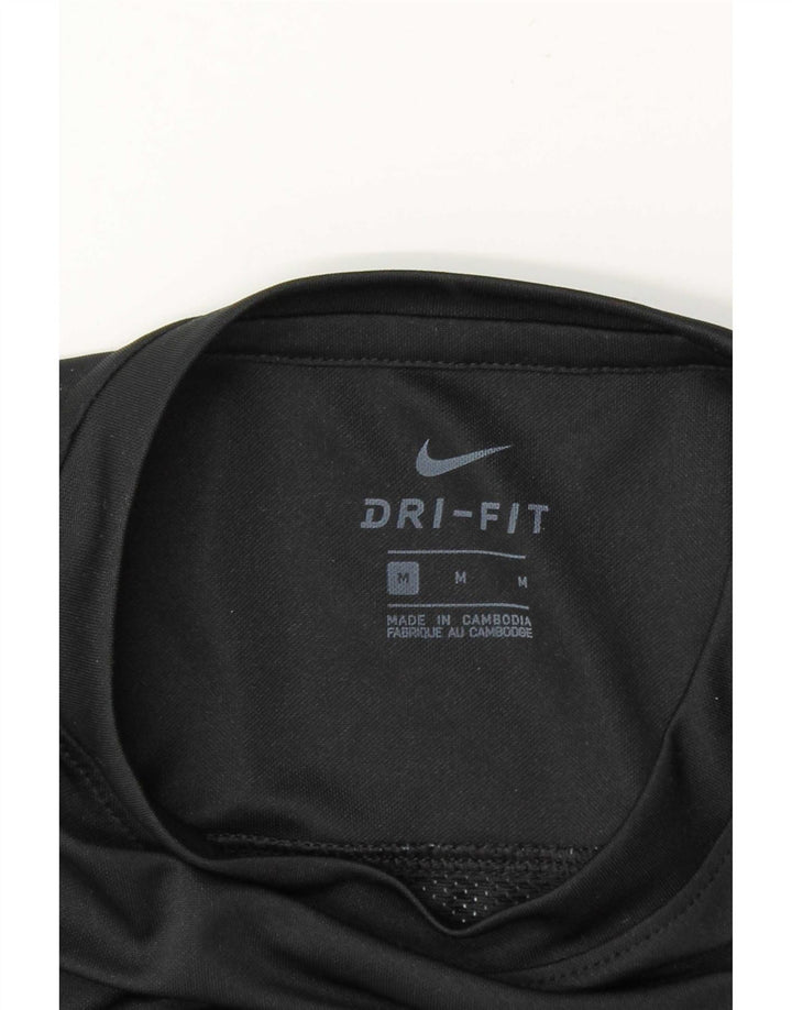 Nike Hommes Dri Fit T-Shirt Haut Noir Moyen