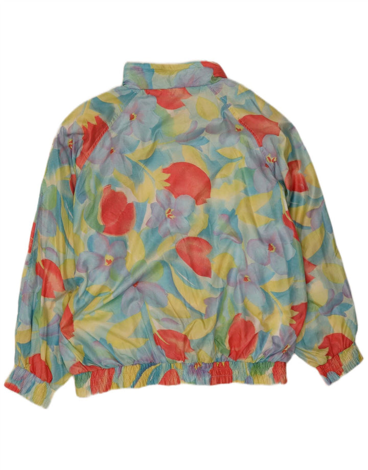 Perry Veste de survêtement surdimensionnée pour femme IT 44 Bleu moyen floral