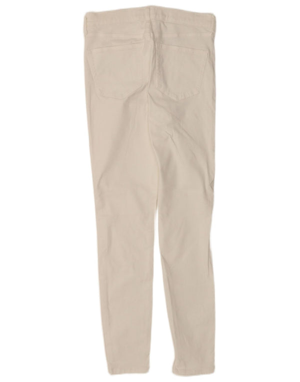 Topshop Jean Skinny Jamie W30 L30 Femme Blanc Coton