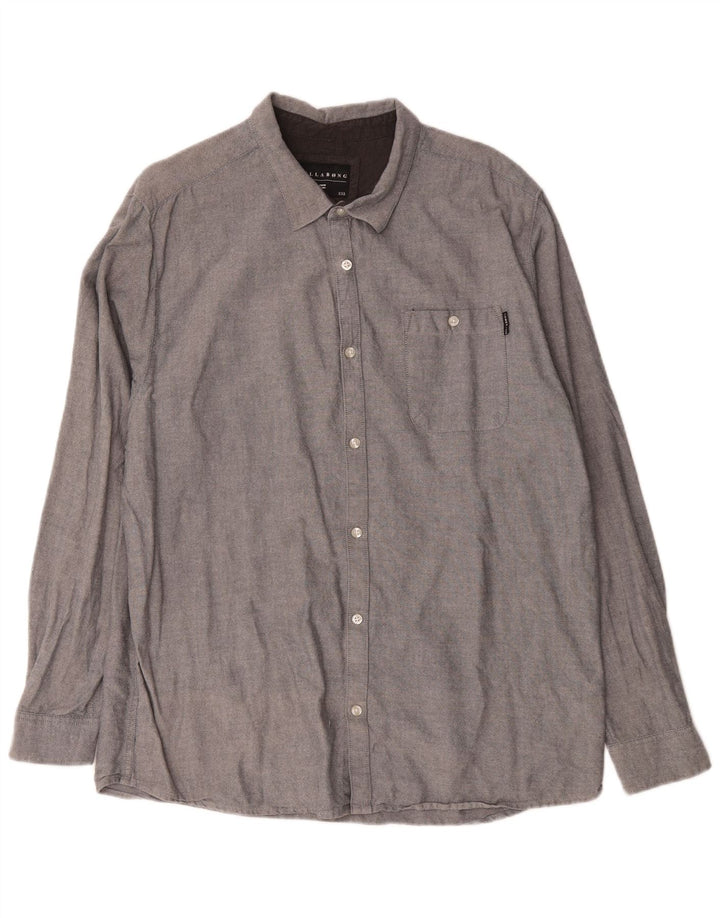 Billabong Chemise Homme 2XL Gris Coton