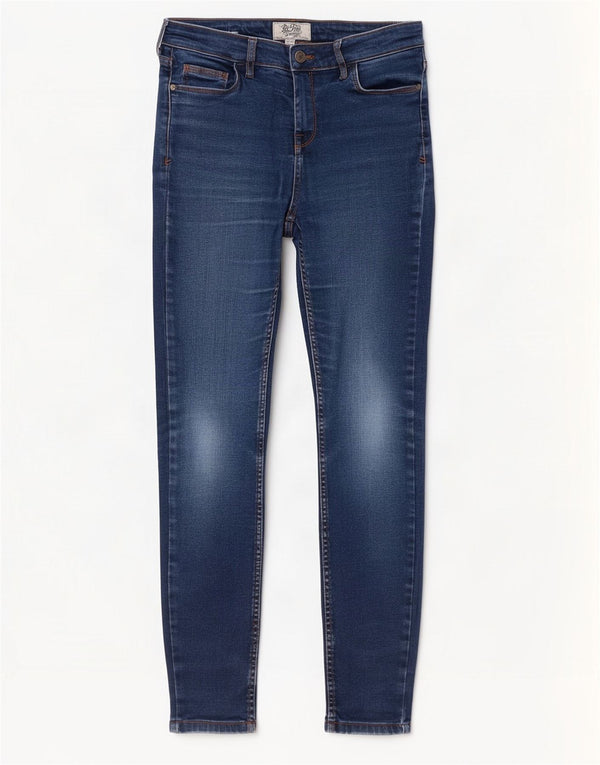 Fat Face Jean skinny pour femme UK 12 W32 L29 Bleu Coton