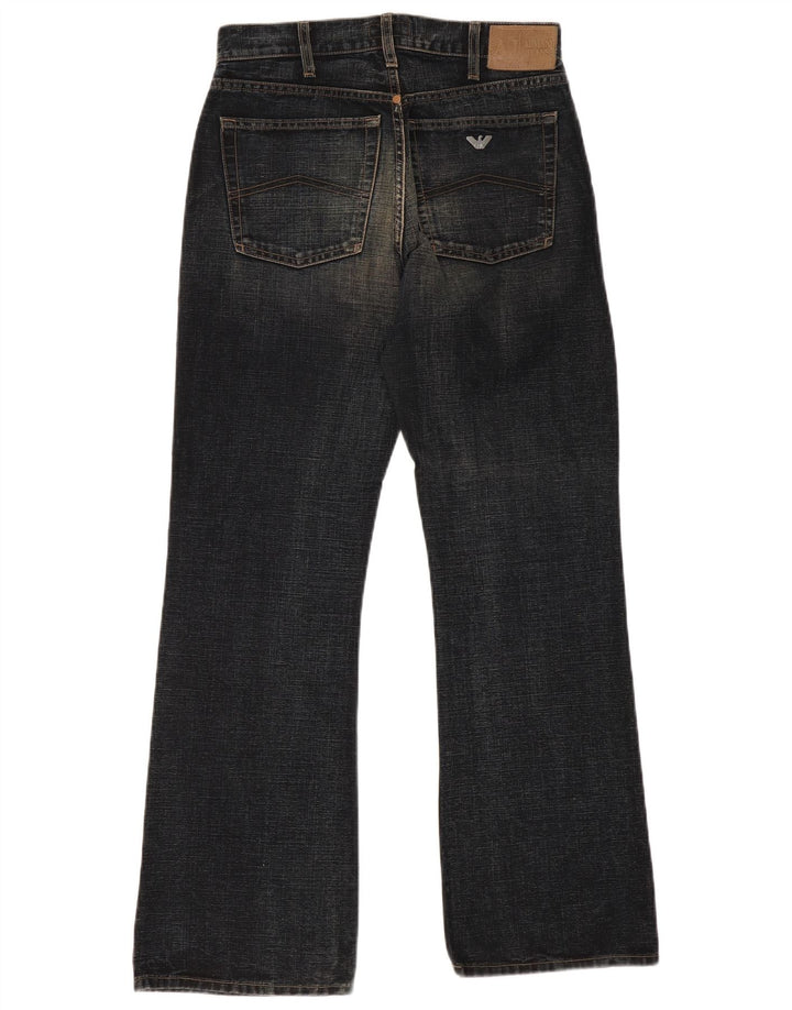 Armani Jeans Bootcut Homme W31 L31 Bleu Marine Coton