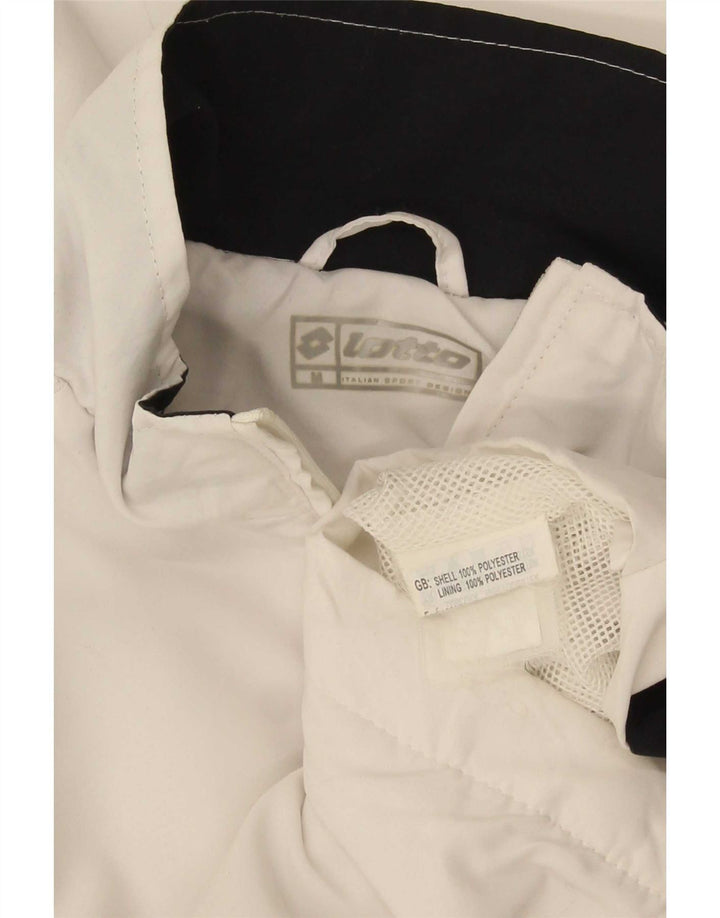 Lotto Veste de Survêtement Homme Blanc Moyen Polyester Colorblock
