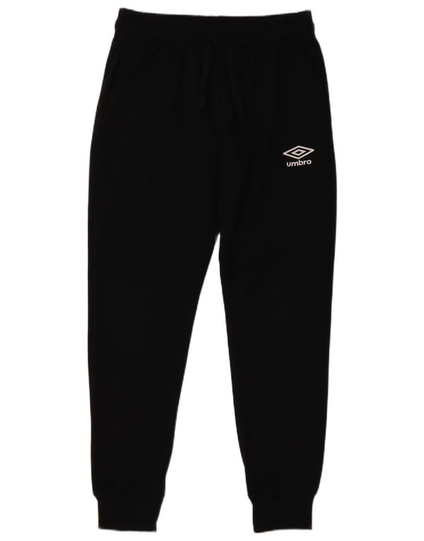 Umbro Pantalon de Survêtement Fille Joggers 15-16 ans Large Noir Coton