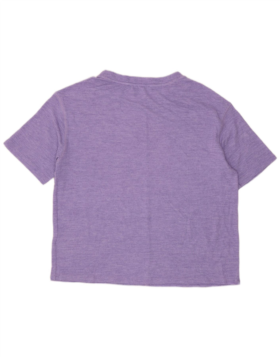 MARKS & SPENCER T-Shirt Femme UK 12 Violet Moyen Viscose