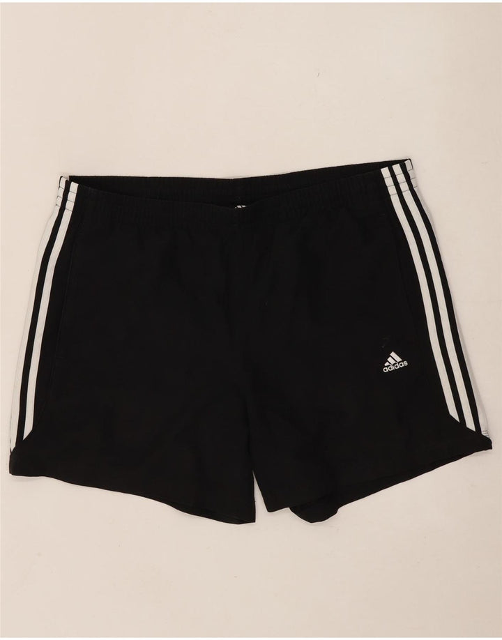 Adidas Short de sport pour homme Large Noir Polyester