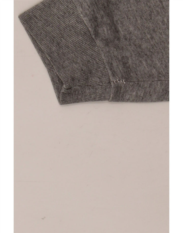 Champion Pull à Capuche Graphique Homme Gris Moyen Moucheté