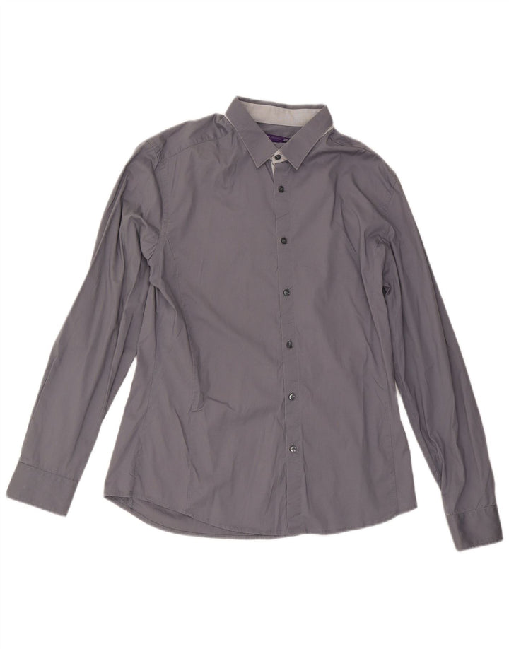 Jules Chemise Extra Slim Fit Homme Taille 41/42 Grand Gris