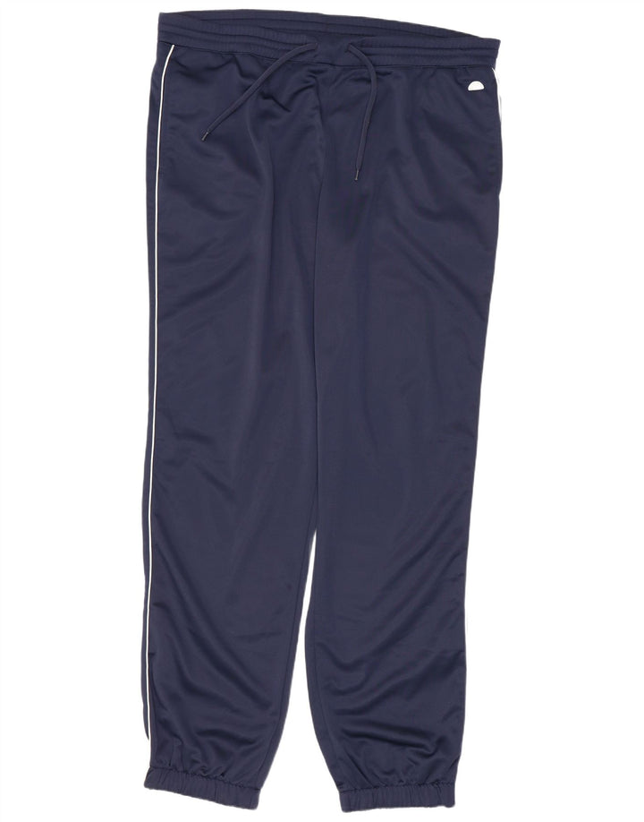 Ellesse Pantalon de survêtement pour homme Joggers 2XL Bleu marine Polyester