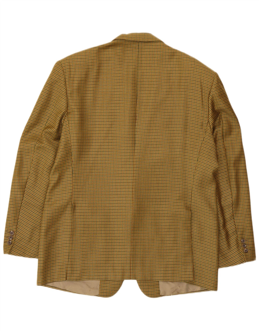 Trussardi Veste Blazer 2 Boutons Homme IT 56 3XL Beige Pied-de-Poule