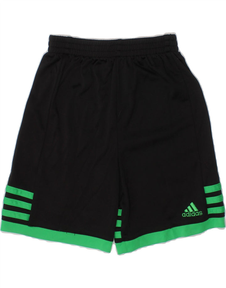 ADIDAS Boys Sport Shorts 3-4 Years  Black Polyester Vintage Adidas and Second-Hand Adidas from Messina Hembry 