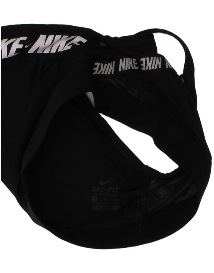 Soutien-gorge de sport rembourré Nike pour femme, petit, noir, polyester