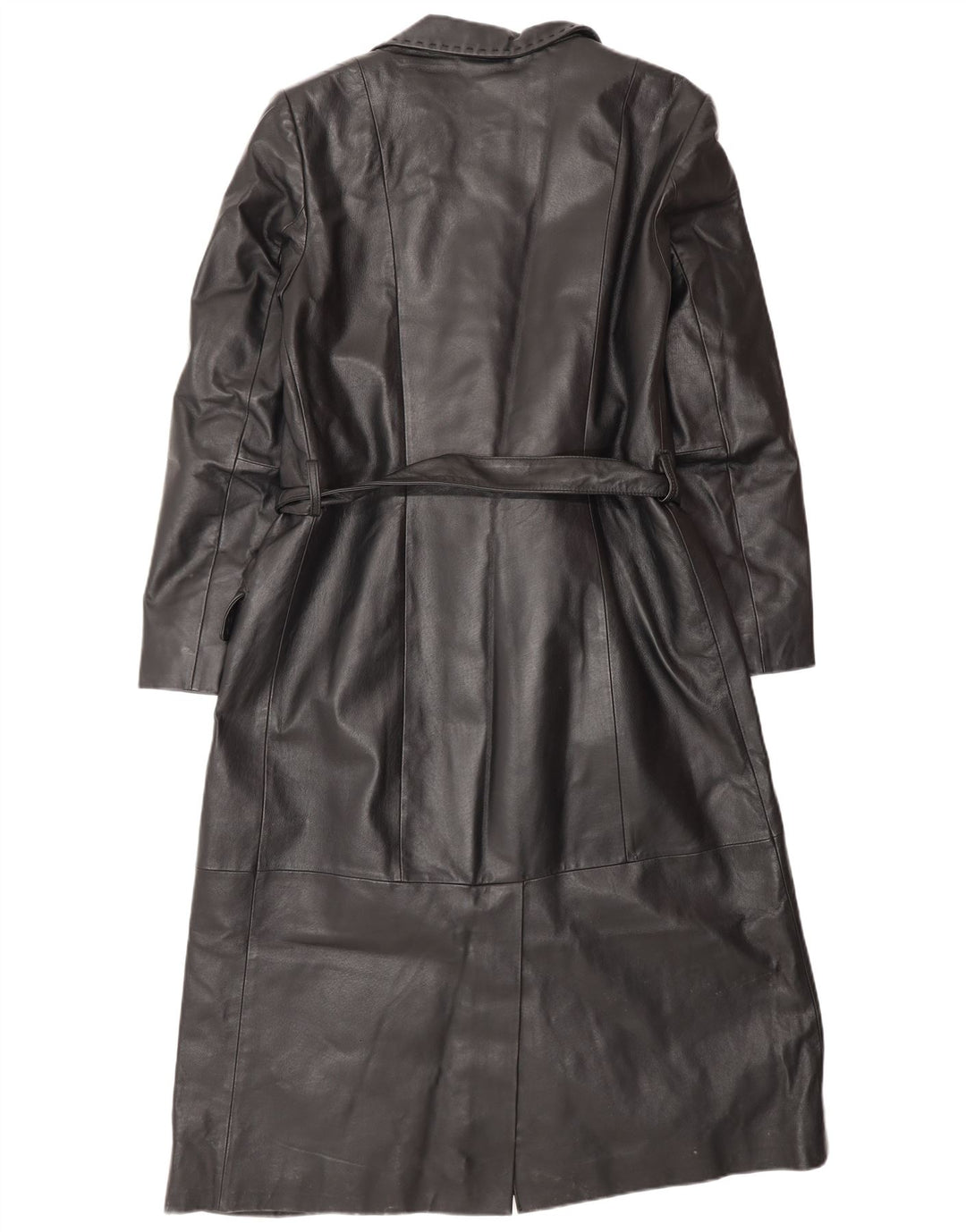 Conbipel Manteau En Cuir Femme IT 44 Cuir Noir Moyen