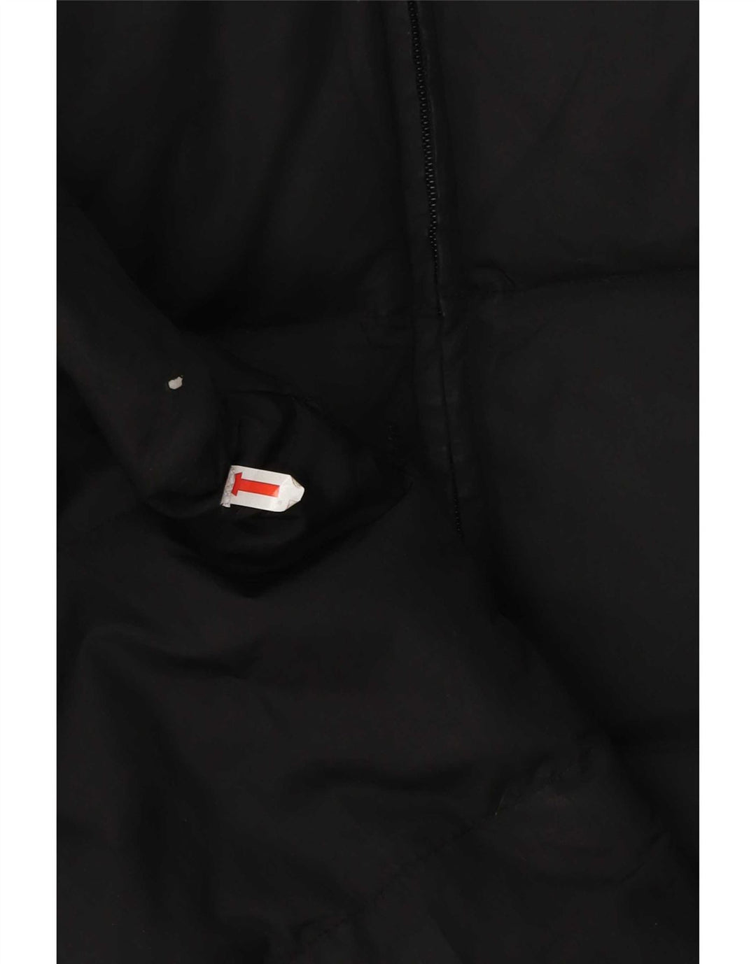 Zara Veste matelassée pour femme UK 14 Medium Noir Polyamide