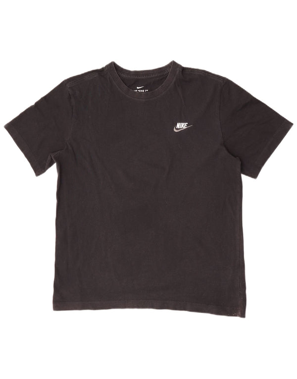 Nike T-Shirt Homme Noir Moyen Coton