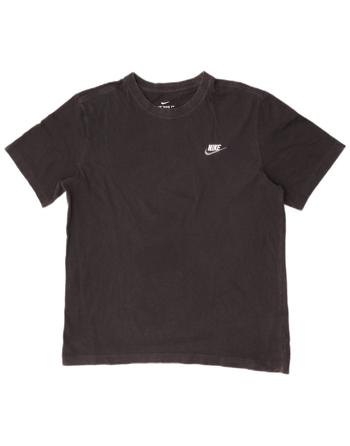 Nike T-Shirt Homme Noir Moyen Coton