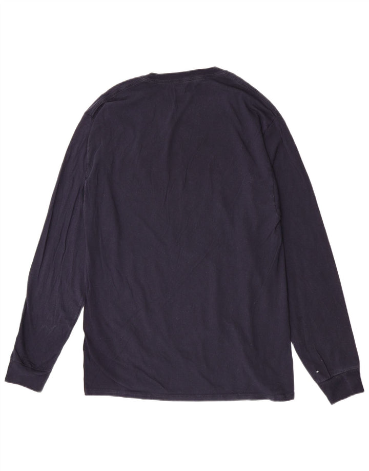 Champion Penn Graphic Haut à manches longues pour homme Bleu marine Taille L