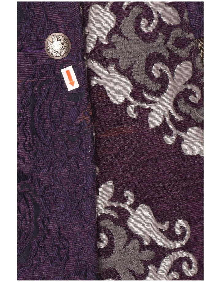 JOE BROWNS Manteau pour femme UK 12 Moyen Violet Floral Classique