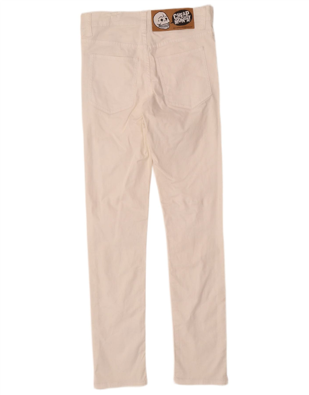 Cheap Monday Femme Jean Skinny W29 L31 Blanc Cassé