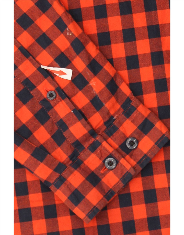 Jack & Jones Chemise Slim Fit XL Rouge Vichy Coton
