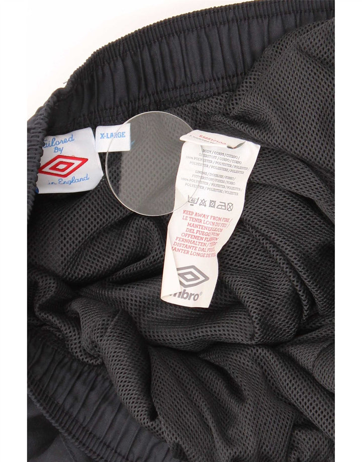 Umbro Pantalon de Survêtement Homme XL Noir Polyester