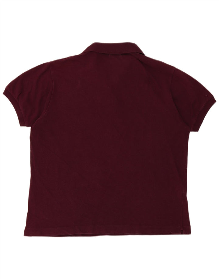 LACOSTE Polo Homme Taille 6 XL Coton Marron