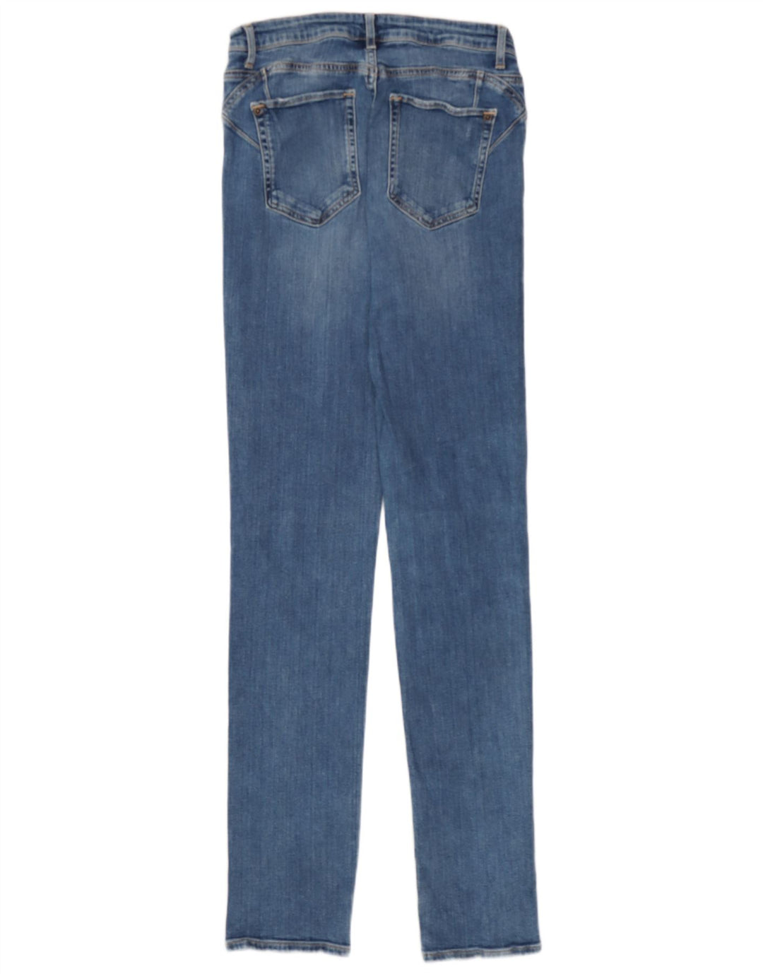 White Stuff Jean skinny long et droit pour femme UK 12 Medium W30 L32 Bleu