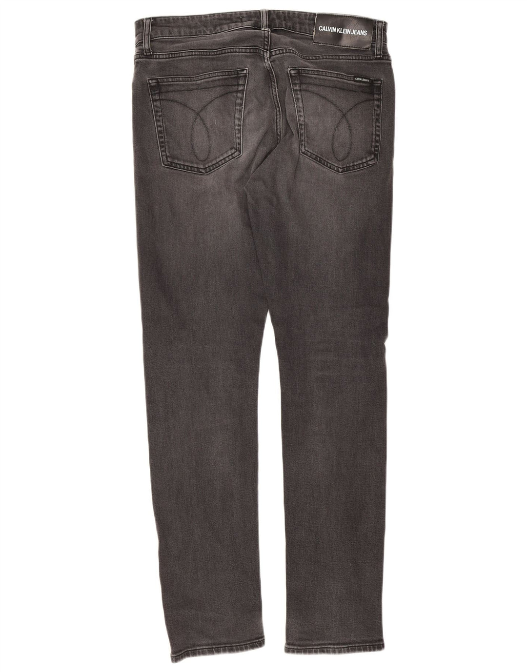 Calvin Klein Jean Slim Homme W32 L32 Gris Coton