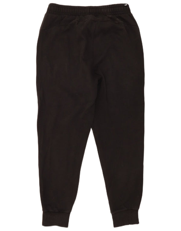 Puma Pantalon de survêtement pour homme en coton noir Taille L
