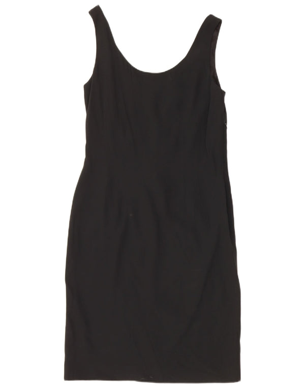 Seventy Robe Fourreau Sans Manches Femme IT 40 Petite Viscose Noire