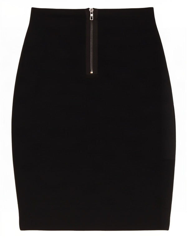 Guess Jupe crayon femme petite W26 rayonne noire