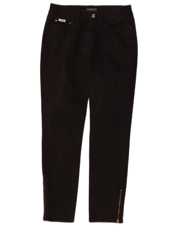 Tommy Hilfiger Jean slim pour femme UK 4 Medium W28 L27 Coton noir