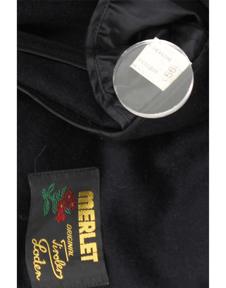 Merlet Pardessus Homme IT 56 3XL Bleu Marine Laine Vierge