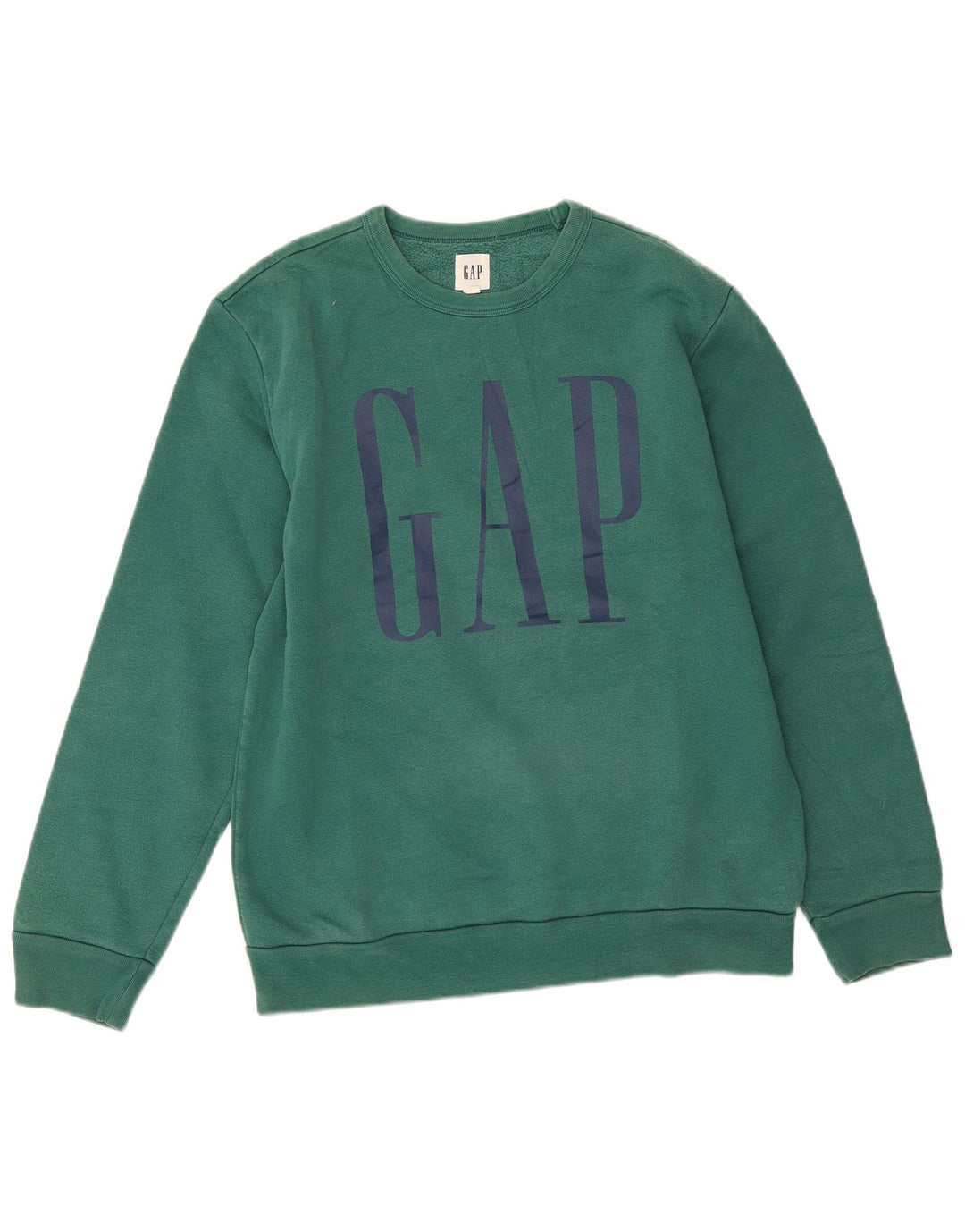 Gap Sweat-Shirt Graphique Homme Petit Vert Coton