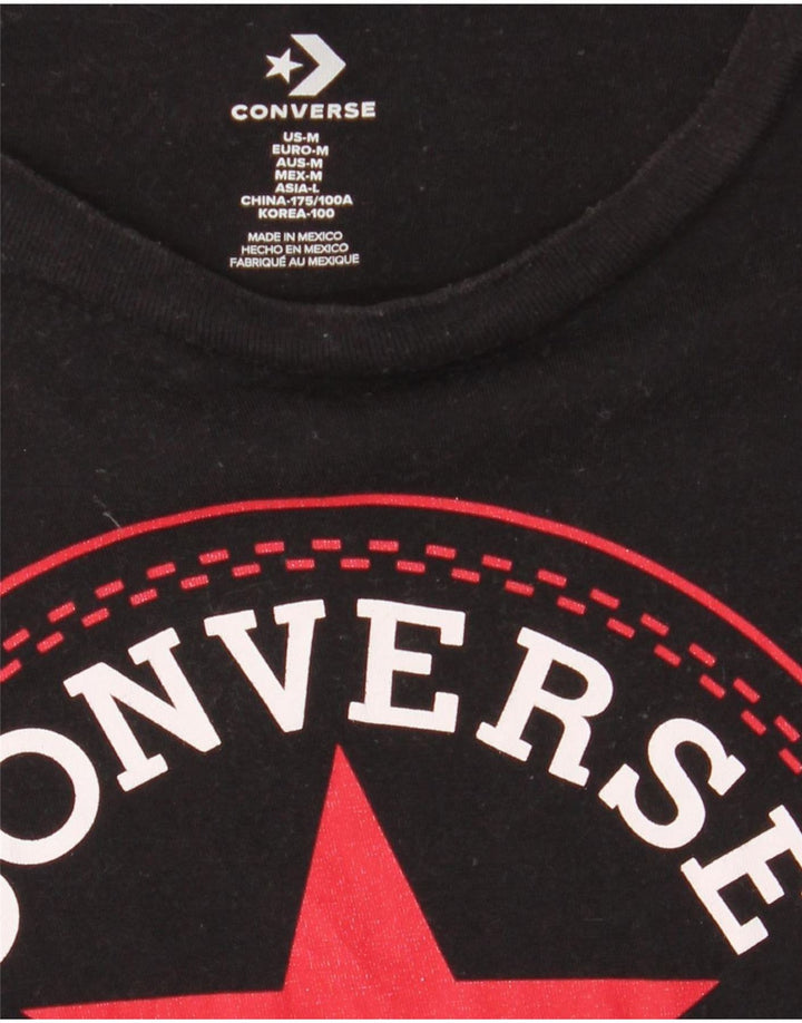 Converse T-Shirt Graphique Chuck Taylor Homme Noir Moyen