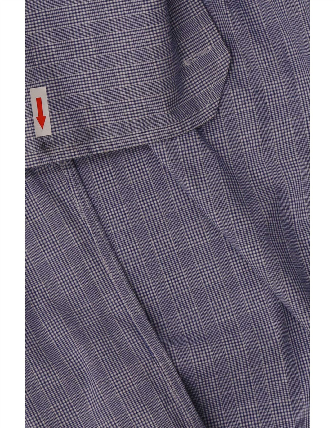 Tommy Hilfiger Chemise formelle pour homme Taille 15 1/2 Pied-de-poule bleu moyen