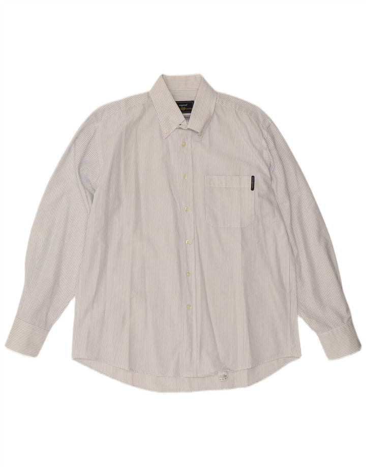 HENRI LLOYD Chemise Homme Grand Coton à Rayures Blanches