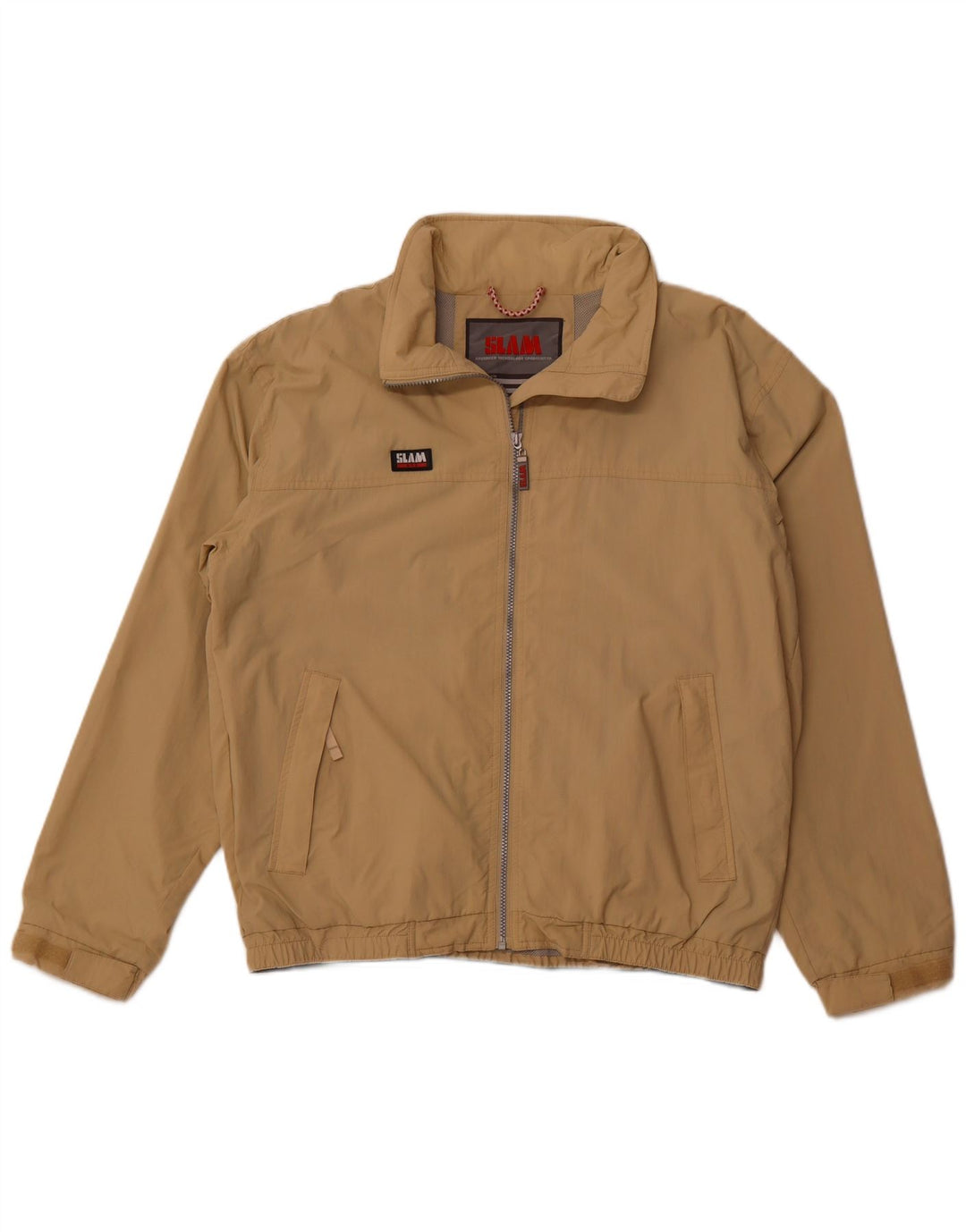 SLAM Veste de Pluie Homme UK 42 XL Nylon Beige